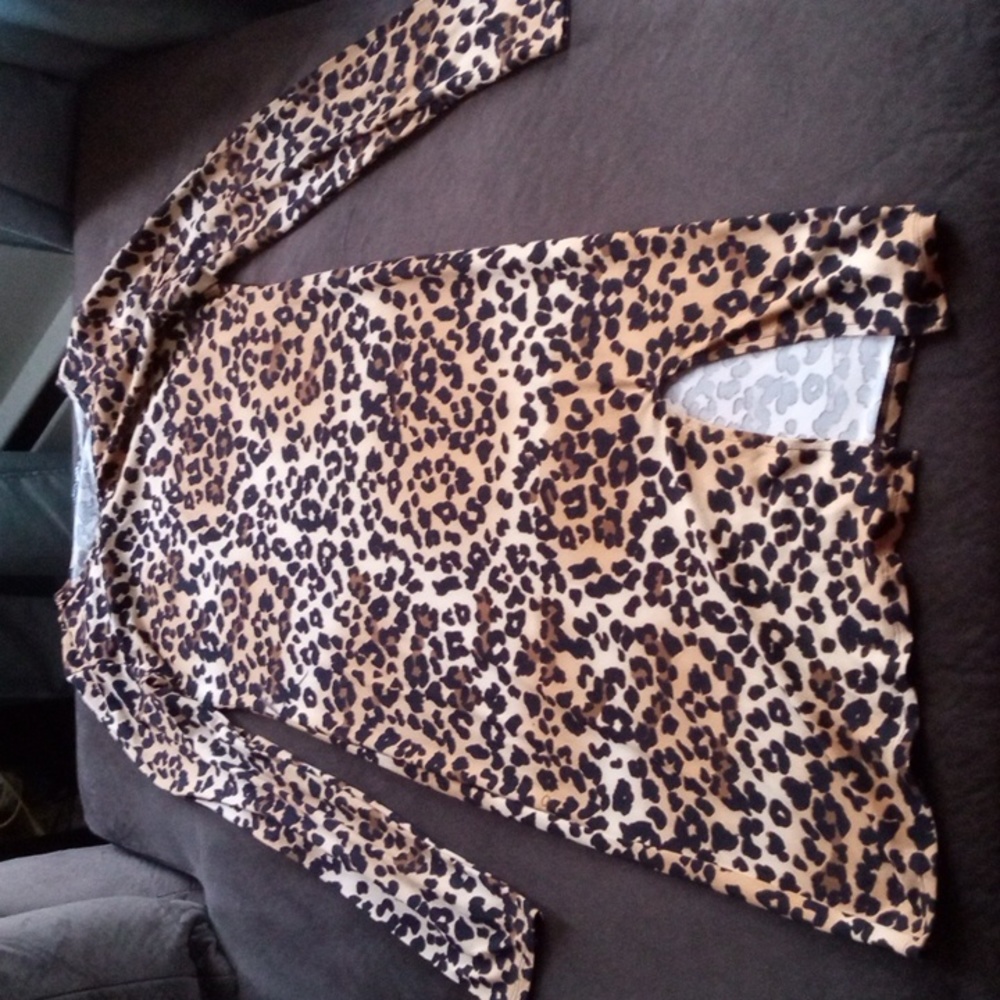 Leopard print dress